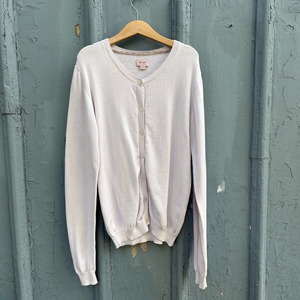Noa Noa Cotton cardigan sweater, size 12